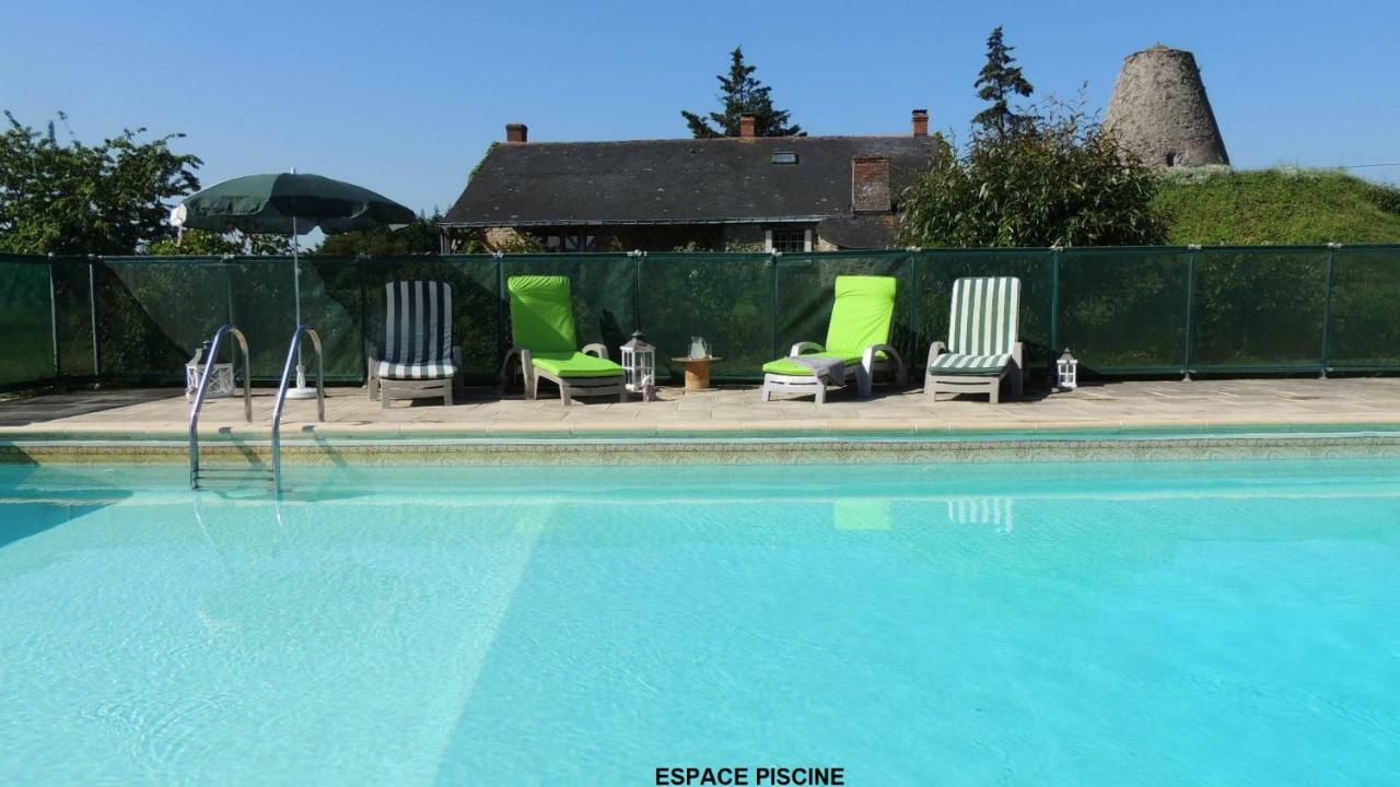 Gite Layon 6 Places Moulin De La Placette Faye-d'Anjou Exteriér fotografie